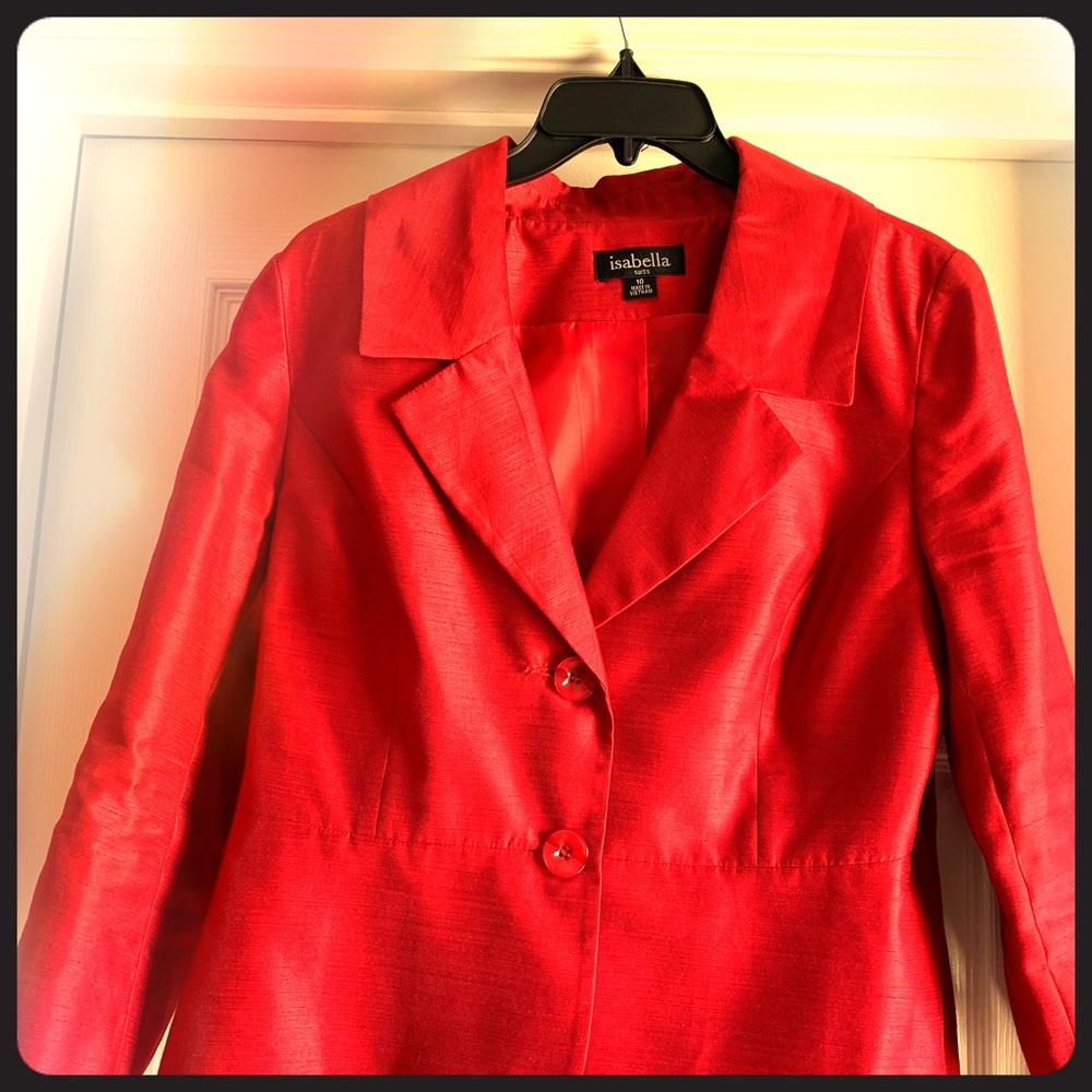 Red Dress Suit